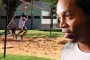 元ブラジル代表ロナウジーニョ、刑務所内サッカー・テニスで敗戦…相手は元警察官の強盗＆殺人犯か