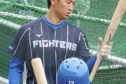 日本ハム加藤豪将、人さし指骨折後5日でフリー打撃再開←これ