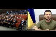 【悲報】ゼレンスキー大統領、韓国政府の要望により韓国演説を行った結果「ロシアに証拠として利用される」