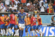 【W杯サッカー】コスタリカに敗れた日本、決勝トーナメント進出条件は…ドイツが勝てば４チームが並ぶ大混戦