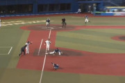 田村、ライトゴロ…ロッテ3連打かと思いきや愛斗の好プレーで無得点