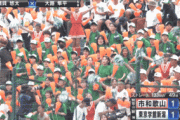 【朗報】テレ朝さん、甲子園で可愛いJKに我慢できずズームアップ