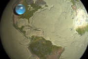 【画像】地球上の全ての水分を1カ所に集めた結果
