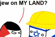【イスラエル】パレスチナに植民する理由【ポーランドボール】