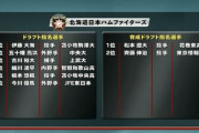 お前ら的に今年の日ハムのドラフト何点や？