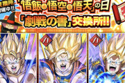 【ドッカンバトル】「悟飯・悟空・悟天の日」の劇戦の書は誰と交換する？