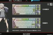 【ホロライブ】TGS2024　REALFORCEコラボキーボードししろんラプラスモデル