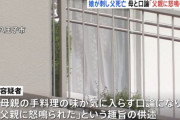 母親の料理の味が気に入らず口論していた娘、父親に叱られて刺し殺す