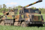 ウクライナ軍第55砲兵旅団、フランス供与のカエサル自走榴弾砲の砲撃を公開！