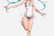 レーシング初音ミク2022、痴女と話題に