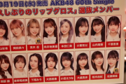 【悲報】AKB48 武藤十夢 選抜落ち←これ