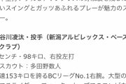 日ハム長谷川りょうた投手、多田野さんがスカウトだった！