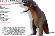 【速報】ティラノサウルスの復元図、改定　かわいい系になる