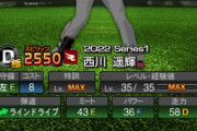 【プロスピA】楽天・西川遥輝が覚醒してるんだが