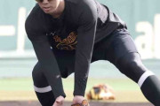 阪神・ドラ２谷端「内野で勝負」ディベイニーや佐藤輝らと競争　４年ぶり黒土グラウンド「慣れていかないと」