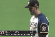 【vsソフトバンク】日ハムバーヘイゲン、7回途中112球で降板