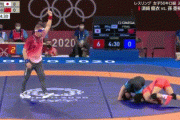 レスリング女子50キロ級　須崎優衣が圧倒的な強さで金メダル　レスリング女子は最多タイの４階級制覇