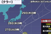 【台風】17号「ケラー」が発生【ネタ】