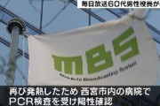 【速報】新型コロナ感染の毎日放送取締役が死亡