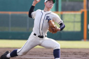 苫小牧中央の最速151キロ右腕・斉藤が11K完投　プロ10球団のスカウト集結