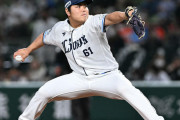 西武平良（先発で初の勝ち投手）「6回2失点だとチームに貢献した感覚ない。形の上で勝ちがついただけ」
