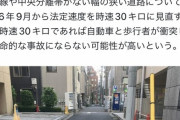 【悲報】〇〇道路の法定速度、時速60キロから時速30キロへ見直しへ