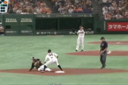 【GIF】阪神・大山の謎盗塁wwwww