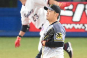 阪神・西勇輝、５４年ぶり３試合完封は初回に阻まれる　青木にソロ被弾
