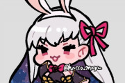 【FGO】ミニなバニーカーマちゃんイラスト！！　バニーカーマちゃん可愛いです！！
