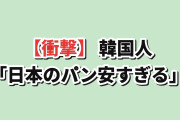 【衝撃】韓国人「日本、食料品は安いのに…」