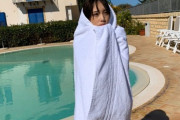 【乃木坂46】与田祐希、インスタもTwitterもバスタオルで水着姿はおあずけに・・・