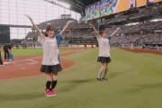 【動画】ニジガク×ファイターズコラボ試合で村上奈津実さん、田中ちえ美さんがYMCAダンスに登場！！【ラブライブ！虹ヶ咲】