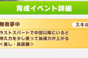 【ウマ娘】サイゲ語履修「持久力を少し使う」