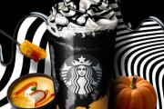 スタバのハロウィンフラペチーノは真っ黒！！ 気になるお味は？