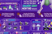 【ポケモンGO】噂の「シャドウレイド」ついに実装！それに因んだイベントも決定！【5月22日～28日】