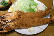 【画像】100点中、50点のエビフライ