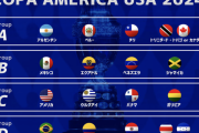 コパアメリカの組み合わせ決定！ 北中米6カ国も参加しアメリカで開催【コパ・アメリカ2024】