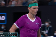 ナダルが2位メドベデフに大逆転勝利し全豪オープン13年ぶり2度目優勝！GS史上最多21勝目！後半