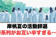[日向坂46] 岸帆夏の活動辞退　時系列が辛すぎる件…