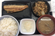 吉野家「ホッケ定食…」←これ