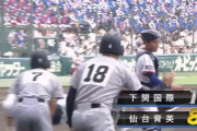 白河の関決壊、仙台育英がグラスラで８－１