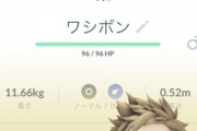 【ポケモンGO】ワシボンを本気で”ワシボシ”と思い込んでる奴