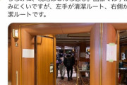 橋本岳厚労副大臣、政府による完璧なクルーズ船船内のゾーニングを披露！「こっちが清潔ルート！こっちが不潔ルート！」 → ツッコミ多数でツイート削除