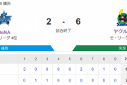 【試合結果】ヤクルト6-2横浜DeNA　サンタナ4号！村上タイムリー！吉村5回2失点で3勝目！