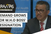 中国の傀儡？WHO事務総長の辞任を求める署名が100万件到達寸前に[海外の反応]