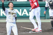 阪神・西純は５回６安打４失点「やっちゃいけない」クロンに逆転満塁弾許す
