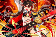 【FGO】水着のノッブイラスト！！　ライブしてるノッブいいね！