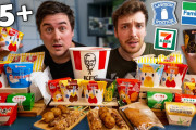 イギリス人コンビ「日本のコンビニ＆KFCチキンを食べまくって格付けだ！」