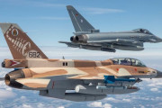 イスラエル空軍F-16戦闘機が初めてドイツ空軍基地を歴史的訪問…合同航空訓練を実施！