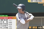 佐々木麟太郎（通算138本塁打）←これが清宮ほど騒がれない理由